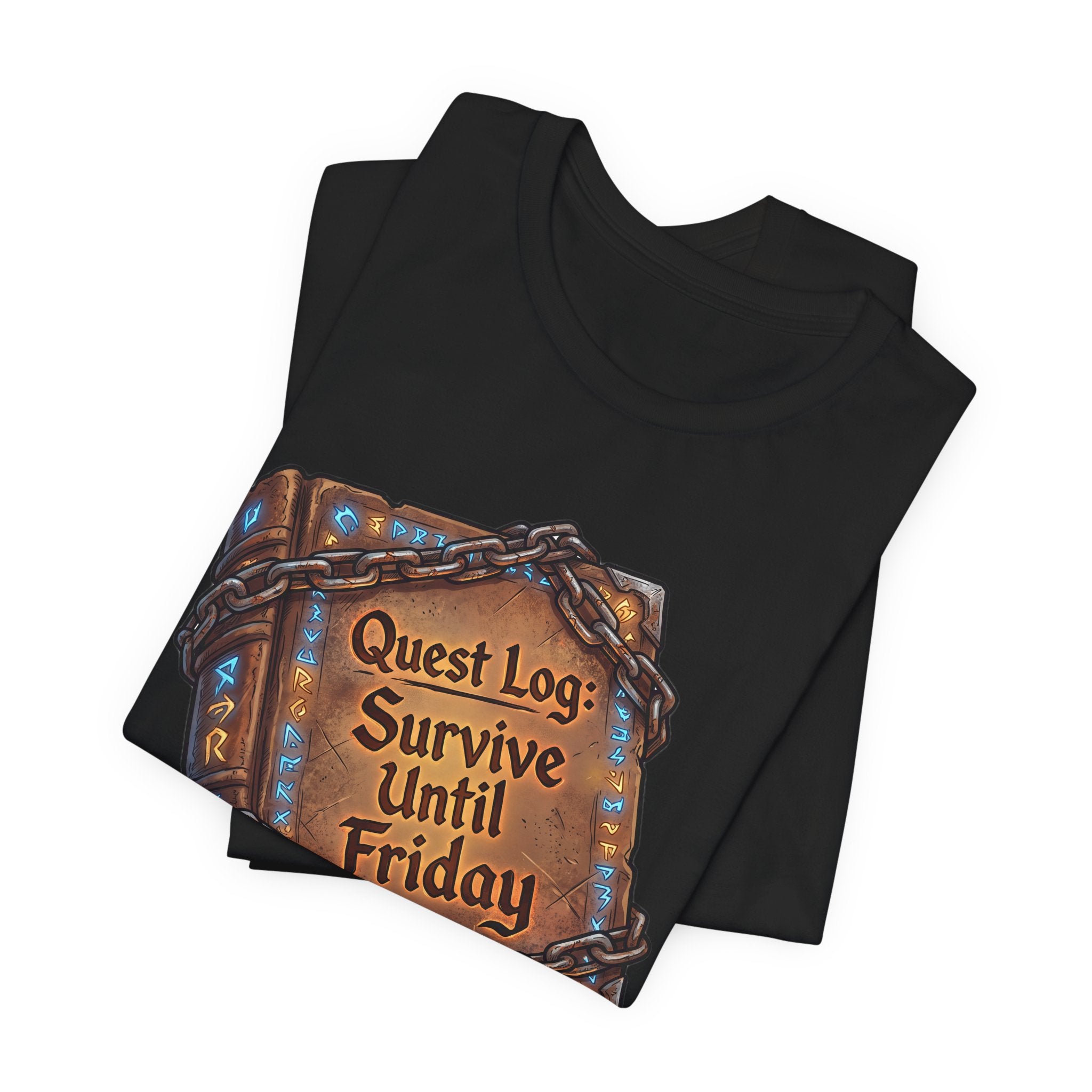 Quest Log Survive Until Friday Funny RPG Tote Bag