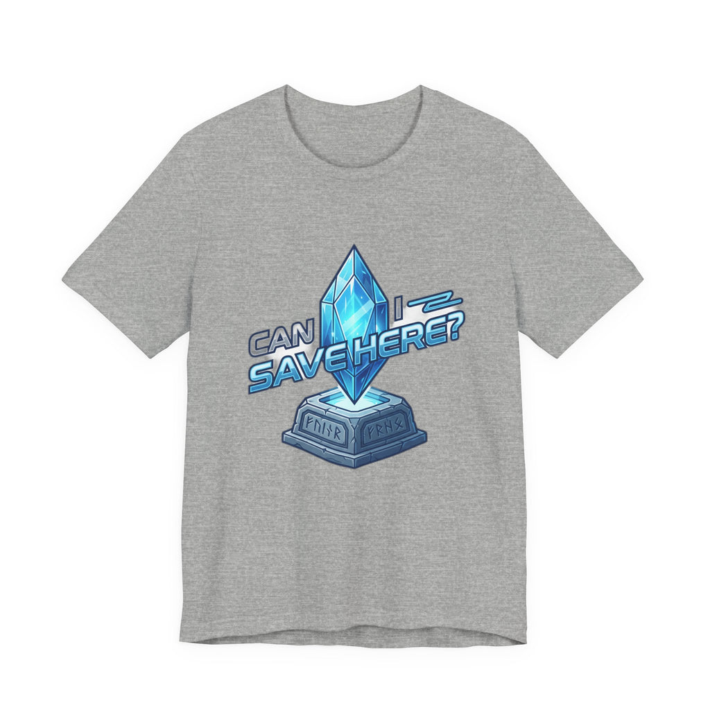 Can I Save Here Funny RPG Crystal Save Point