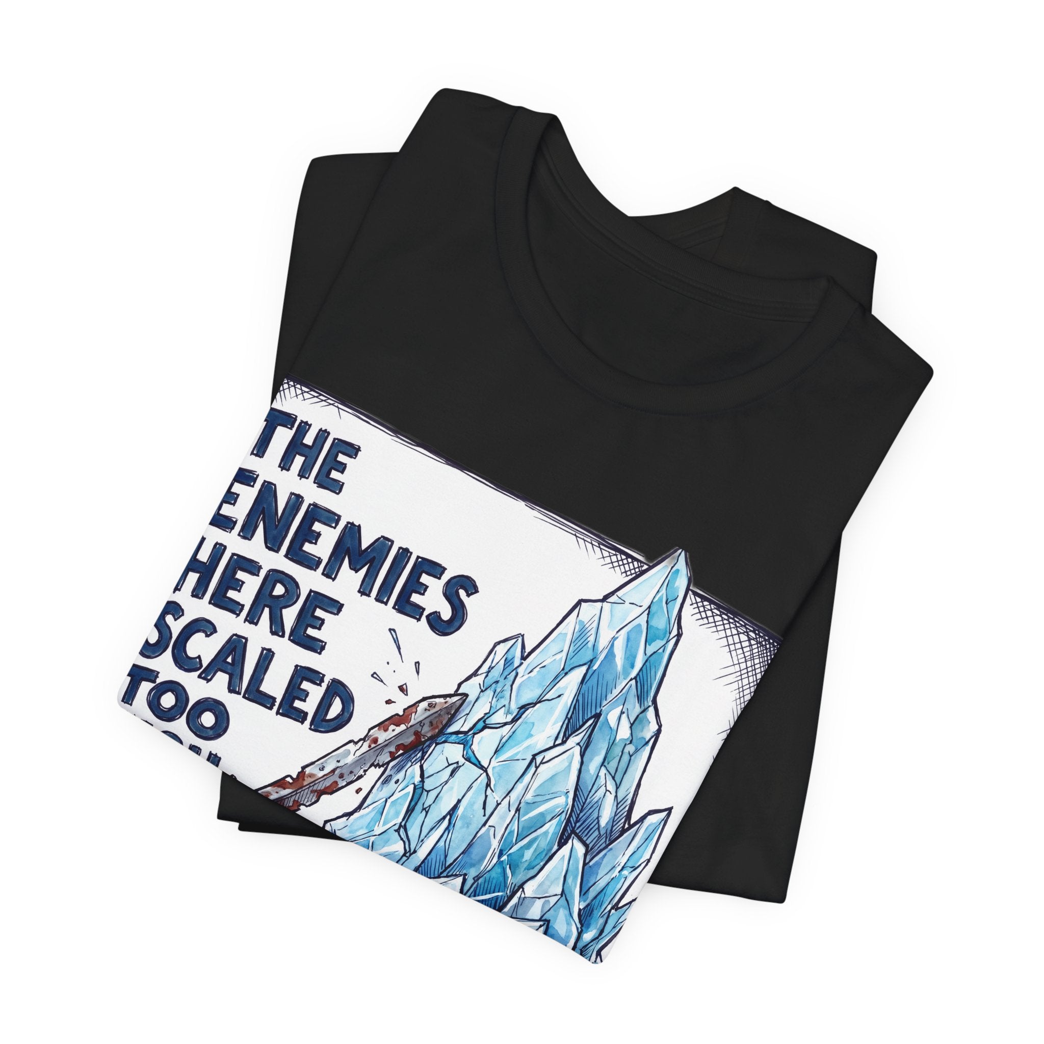 Enemies Scaled Too High Funny RPG Gamer Shirt