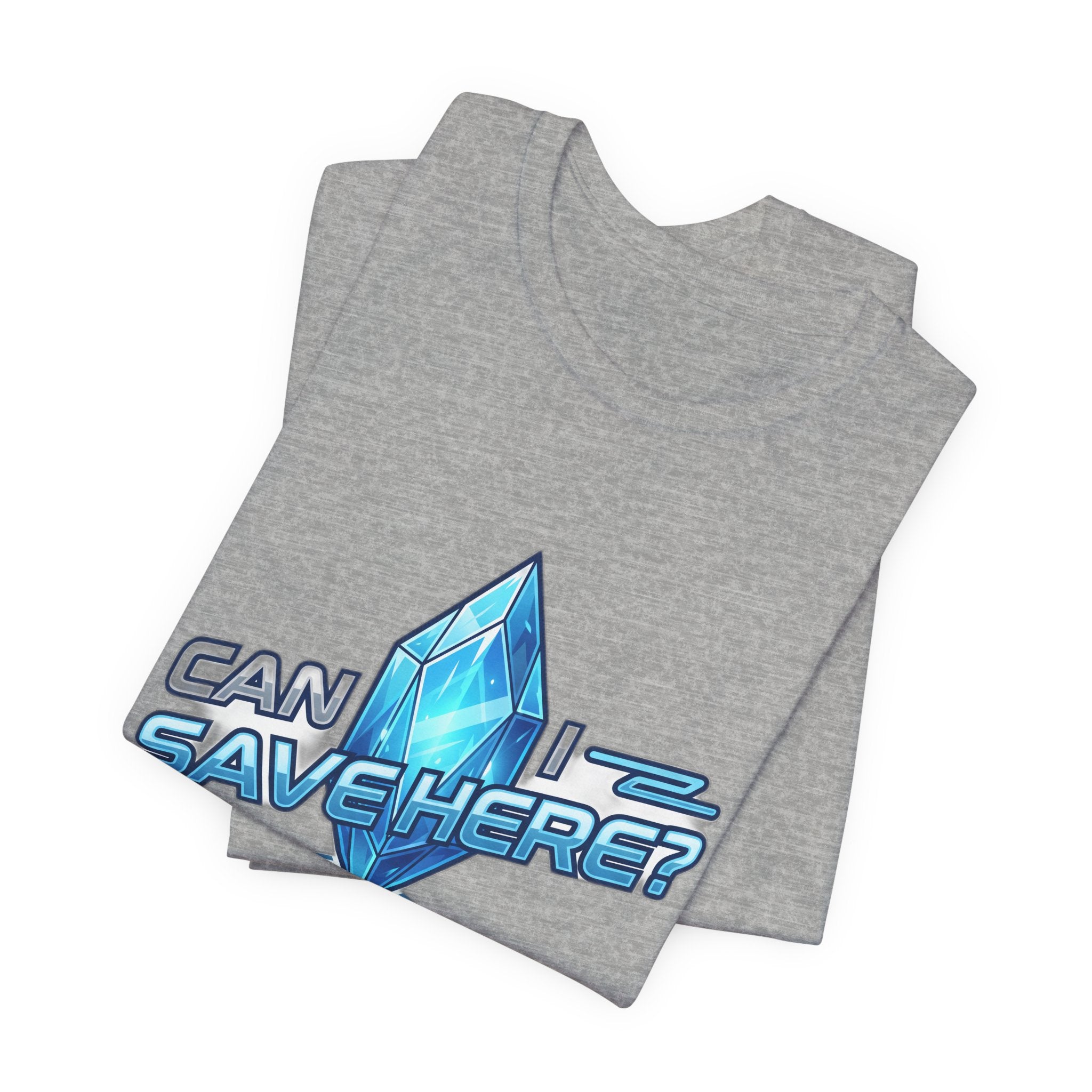 Can I Save Here Funny RPG Crystal Save Point