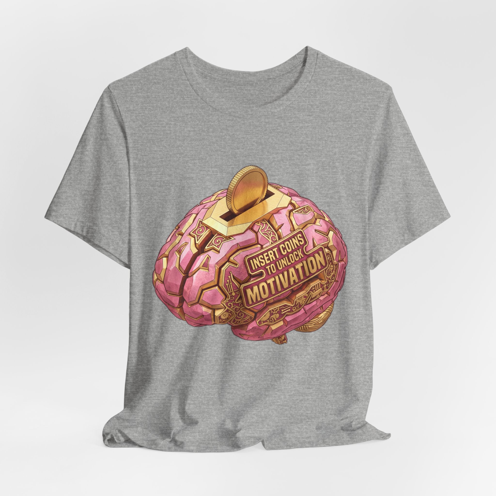 Insert Coins To Unlock Motivation Funny Arcade