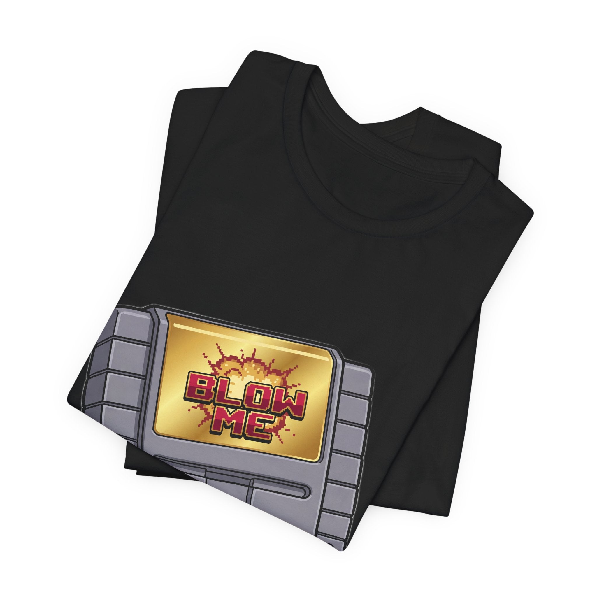 Funny Blow Me Retro Game Cartridge 90s Nostalgia