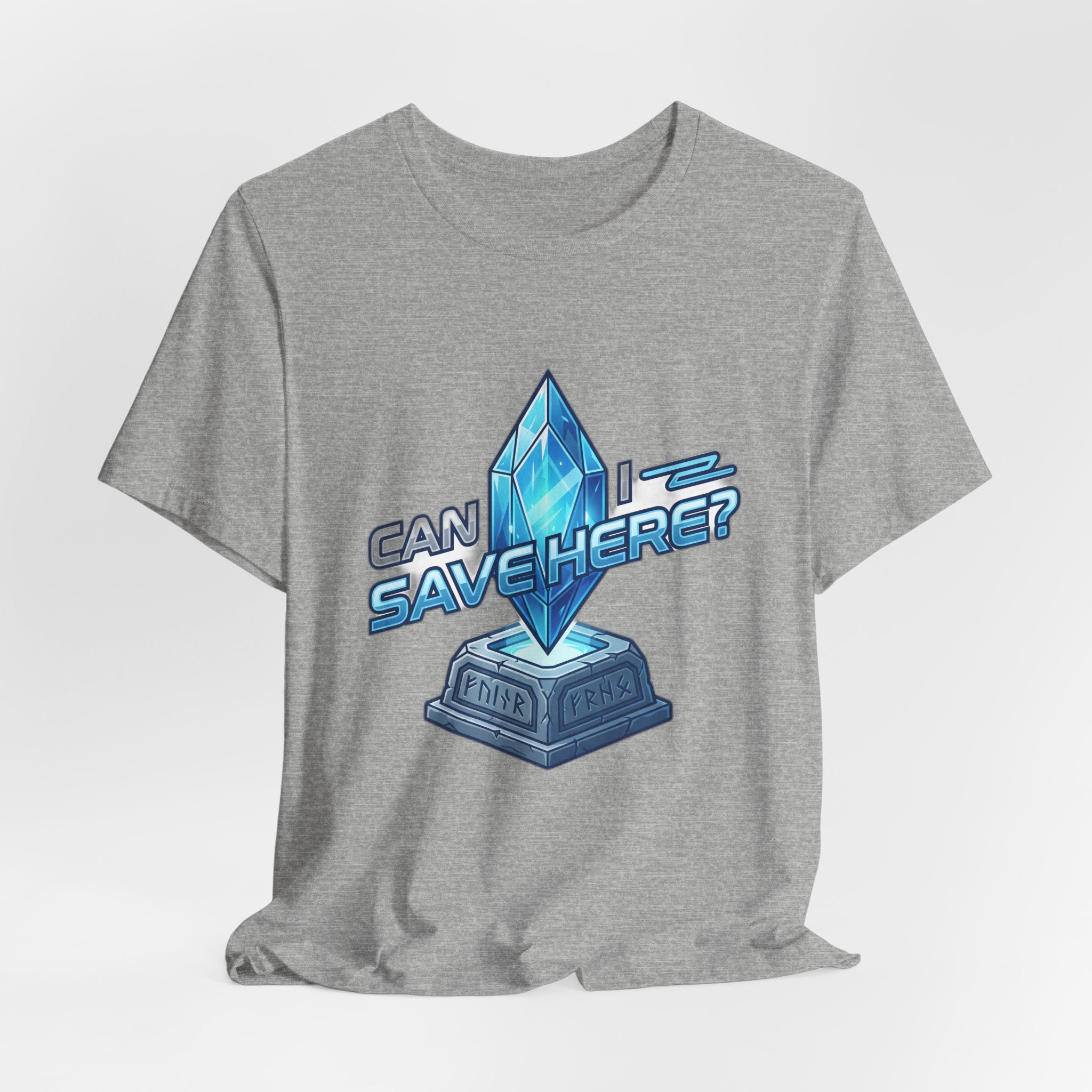 Can I Save Here Funny RPG Crystal Save Point