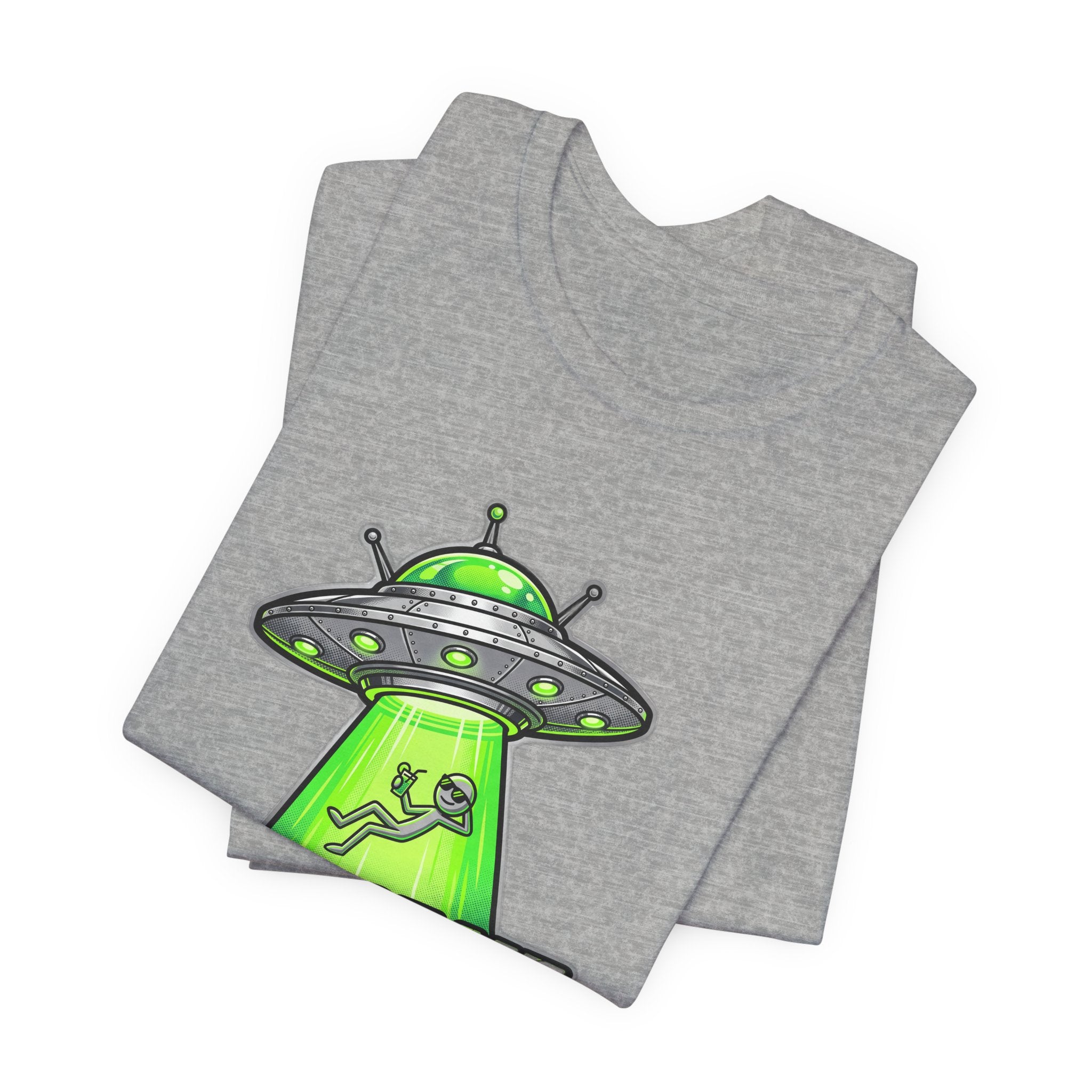 Abduct Me Please Funny Retro UFO Alien