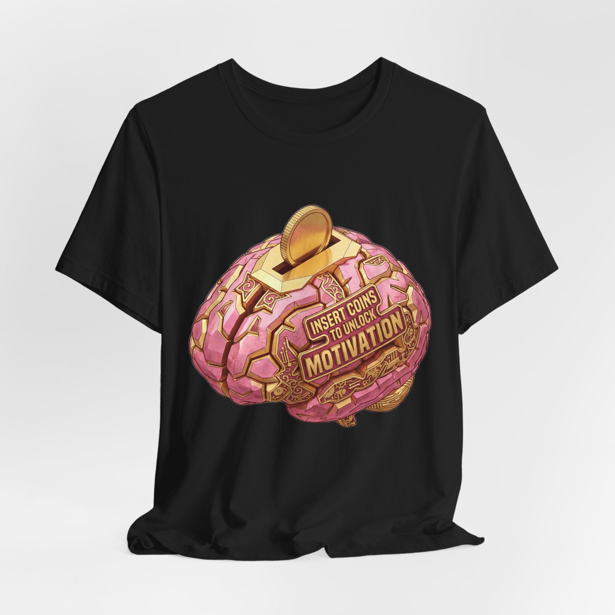 Insert Coins To Unlock Motivation Funny Arcade Sticker