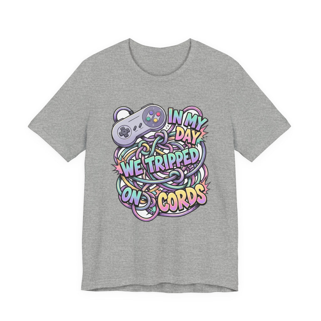 In My Day We Tripped On Cords Funny 90s Gamer