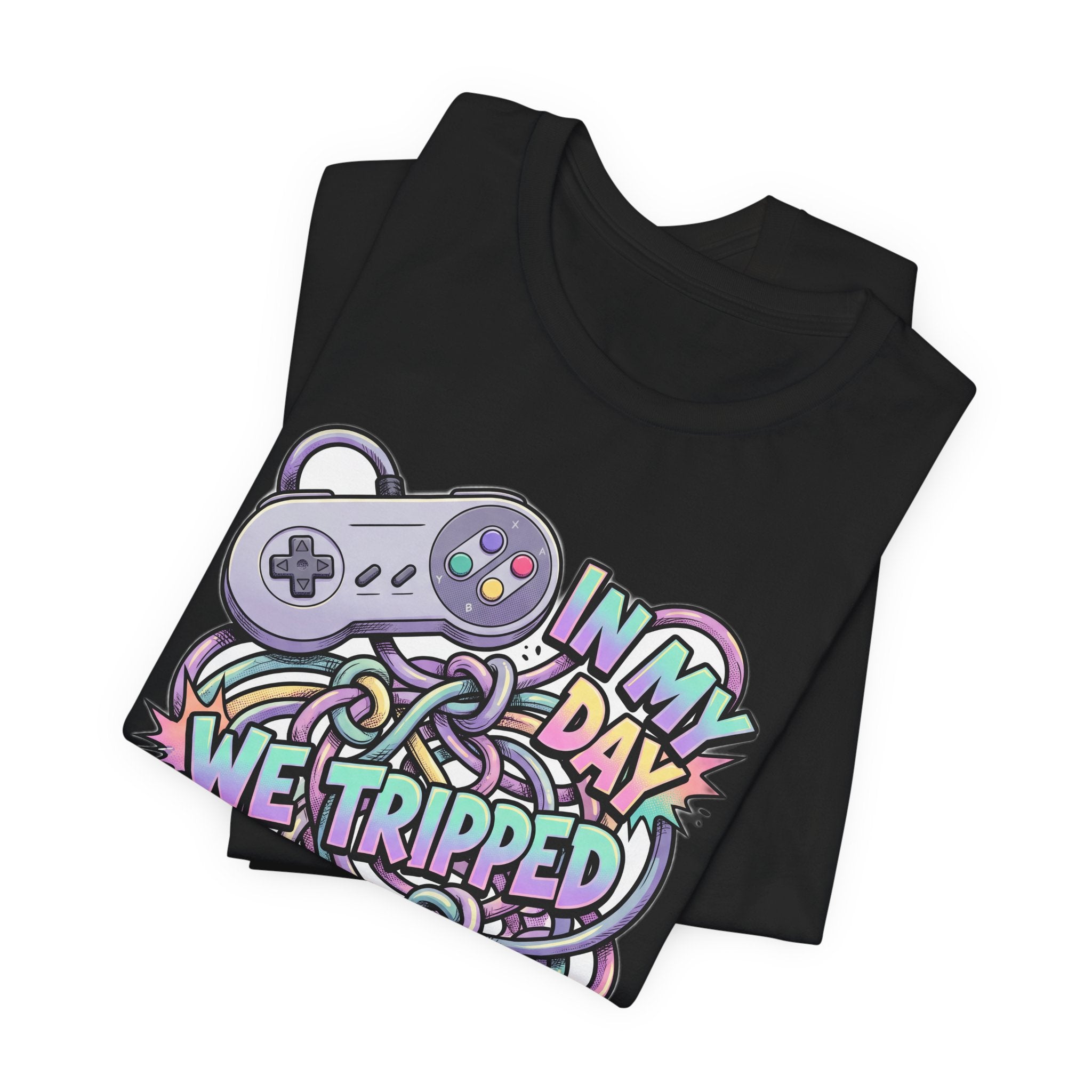 In My Day We Tripped On Cords Funny 90s Gamer