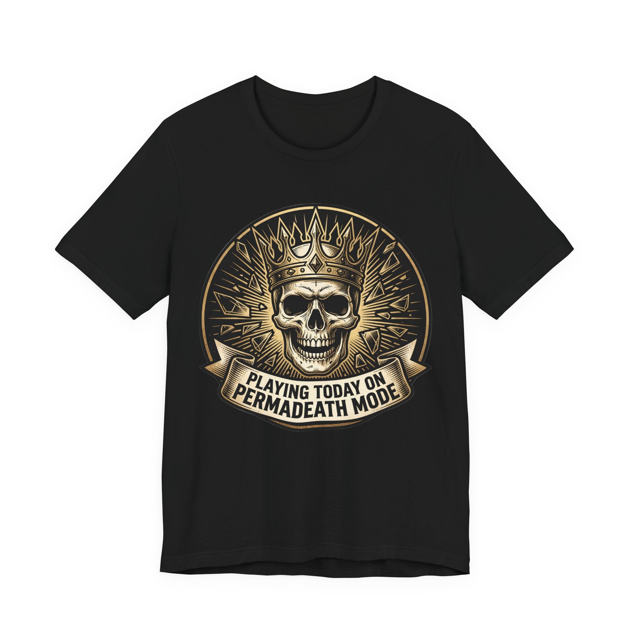 Playing On Permadeath Mode Funny Hardcore Gamer Hoodie