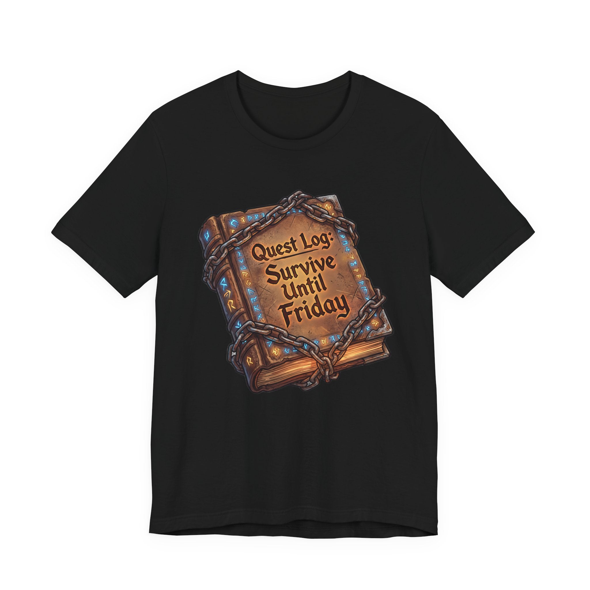 Quest Log Survive Until Friday Funny RPG Tote Bag